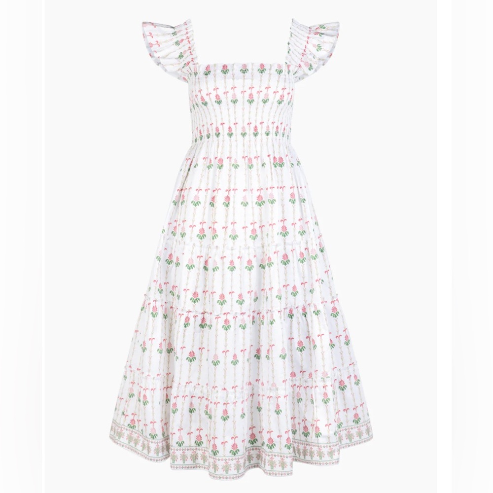 NWT Hill House Ellie in white trailing fern - Picture 4 of 12